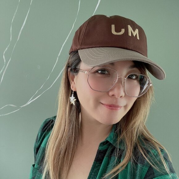 NWT! NEW! Marc Jacobs UNISEX MJ Logo Cap -BROWN - Picture 4 of 8